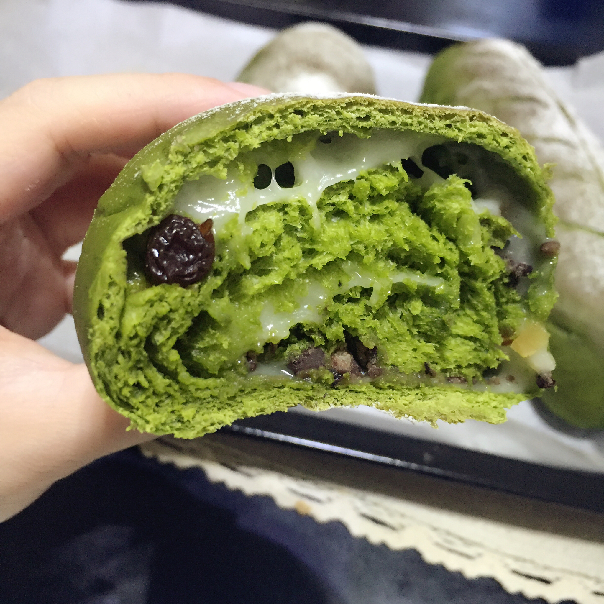 麻薯夹心可可（抹茶）软欧