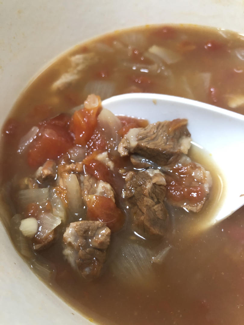 浓香番茄炖牛腩（铸铁锅版）