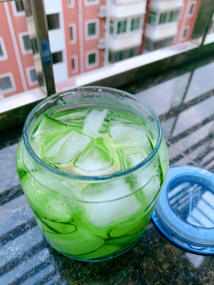 夏日清爽黄瓜水|高颜值消暑解渴神水