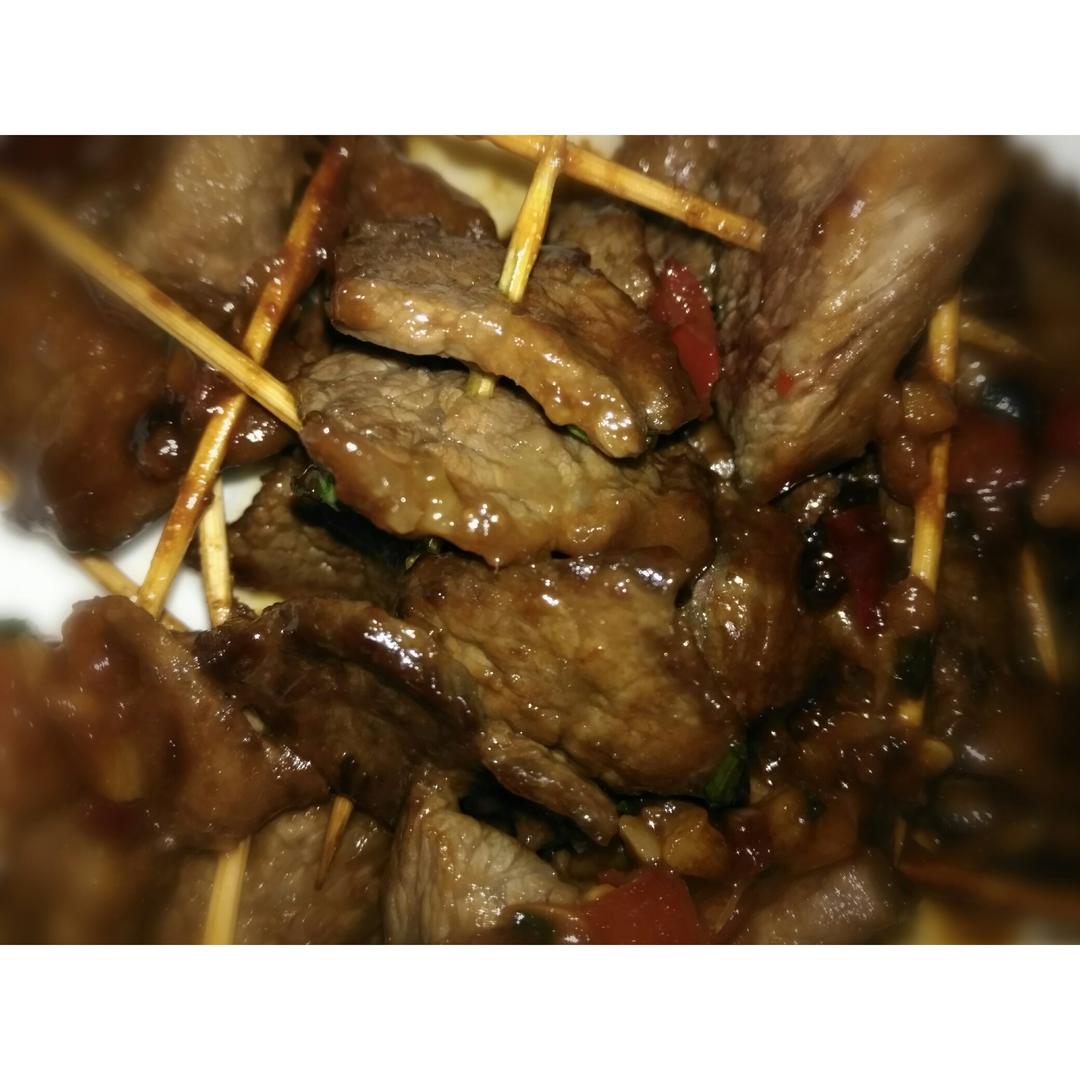 牙签牛肉 道地湖南味