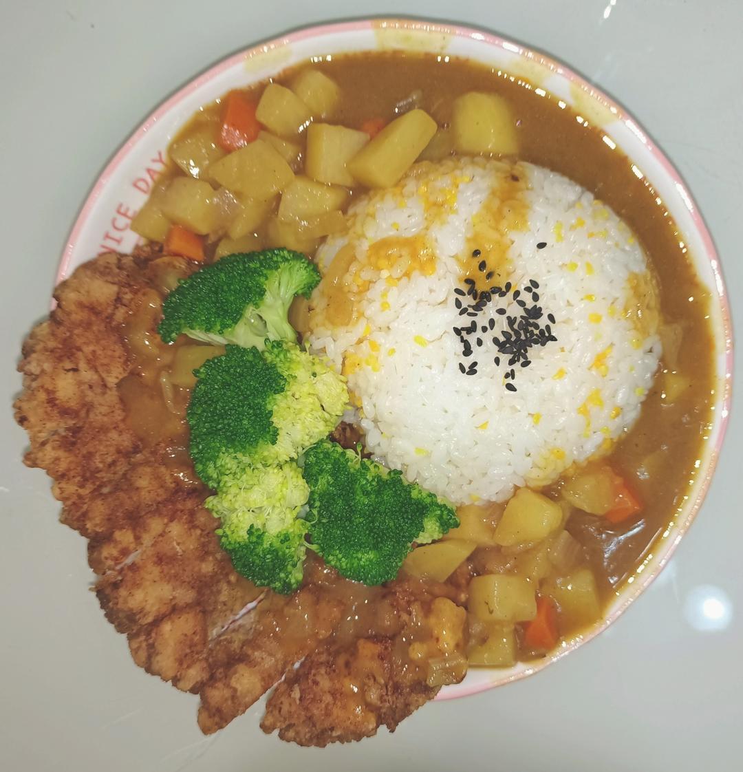 咖喱猪排饭