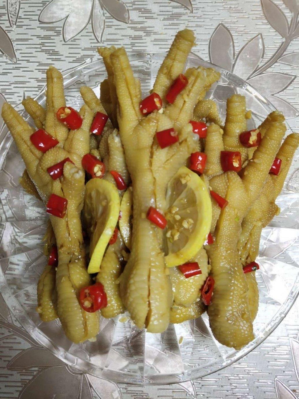 超好吃的🍋酸辣凤爪
