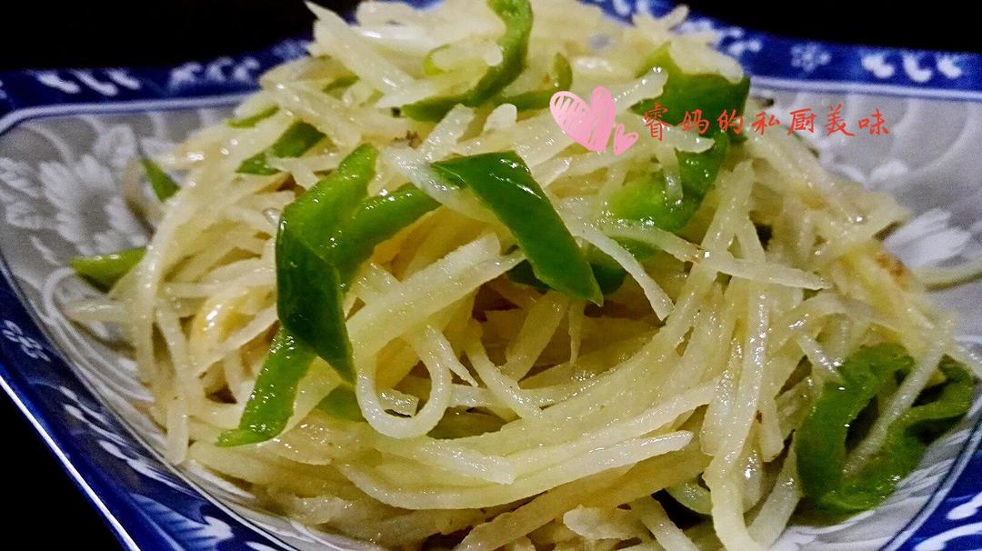 青椒土豆丝的做法