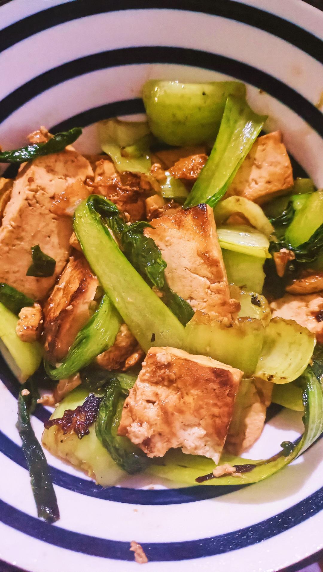 好吃的家常青菜豆腐