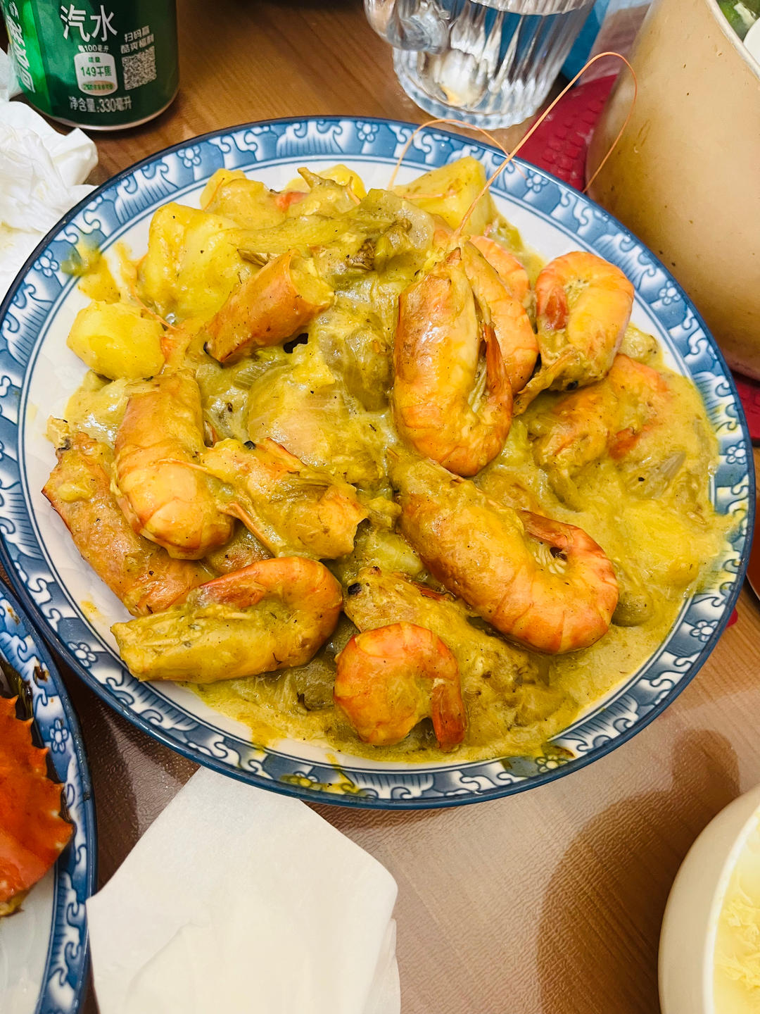 咖喱虾<绝对好吃>