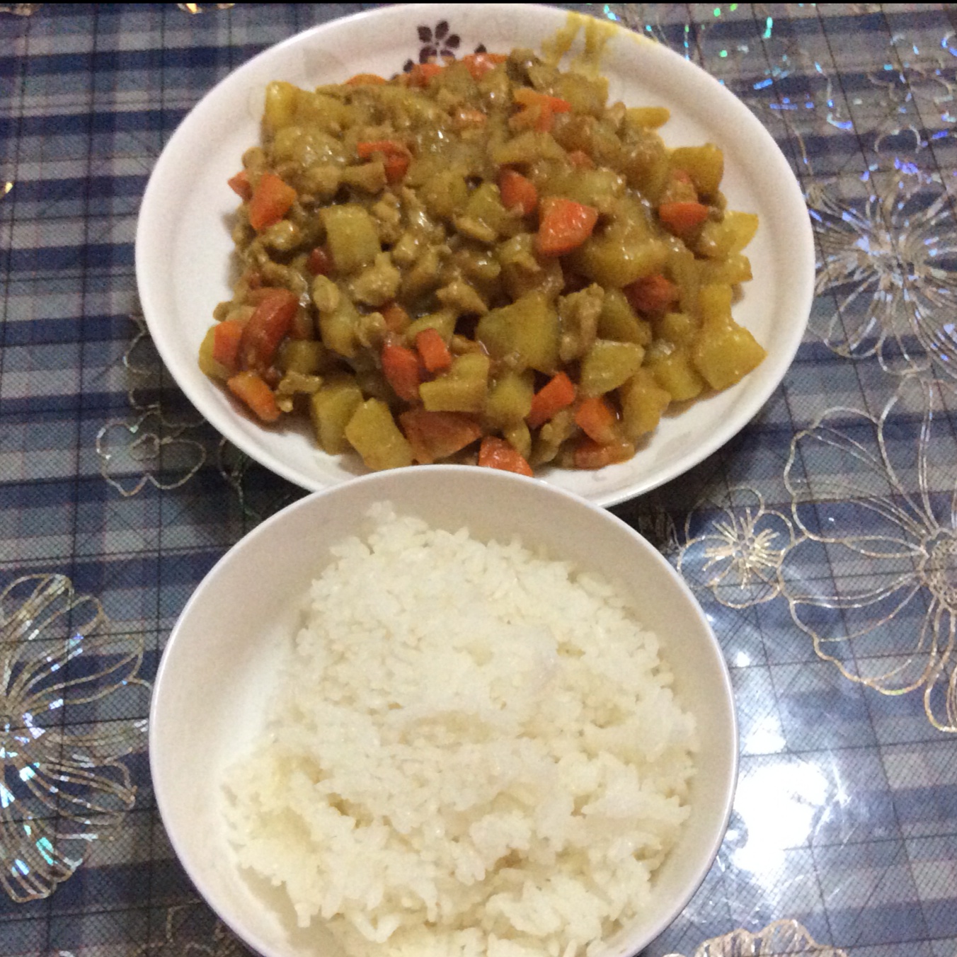 咖喱鸡肉饭