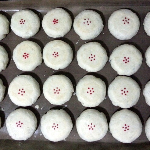 中华传统酥点--苏式玫瑰月饼（玉池桃红的方子）的做法 步骤2