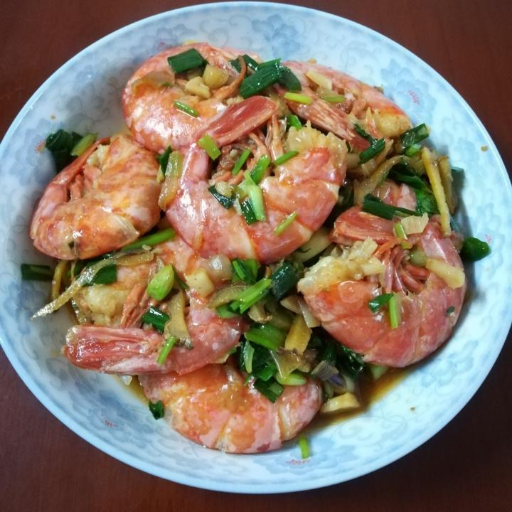 油焖阿根廷红虾