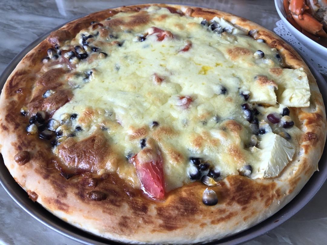 必胜客比萨家庭版～铁盘厚底比萨