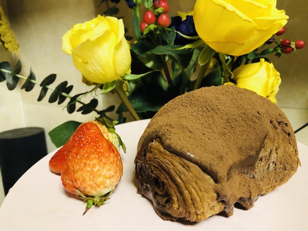 脏脏包-可颂牛角包Chocolate Croissants