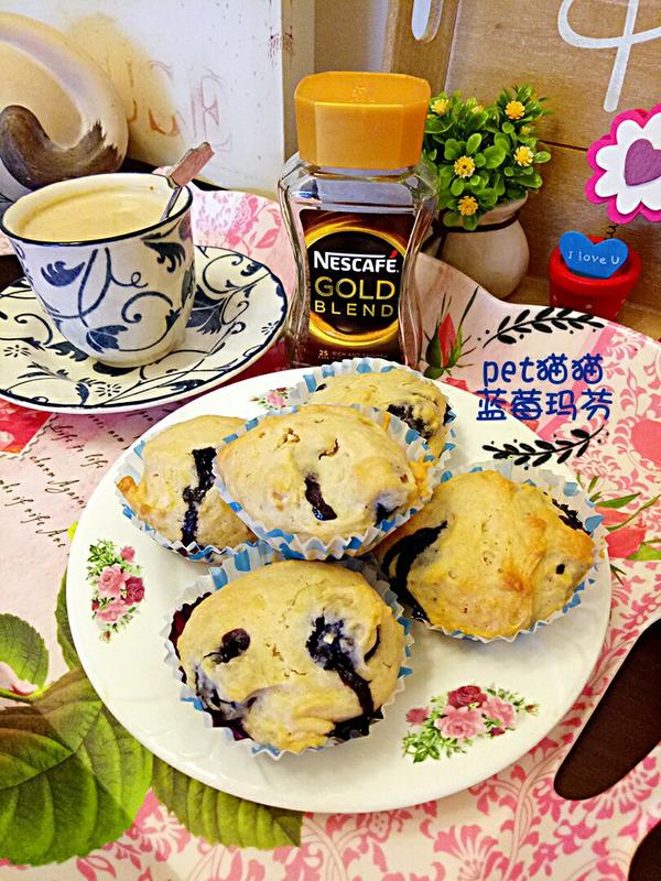 Blueberry Muffins·蓝莓马芬