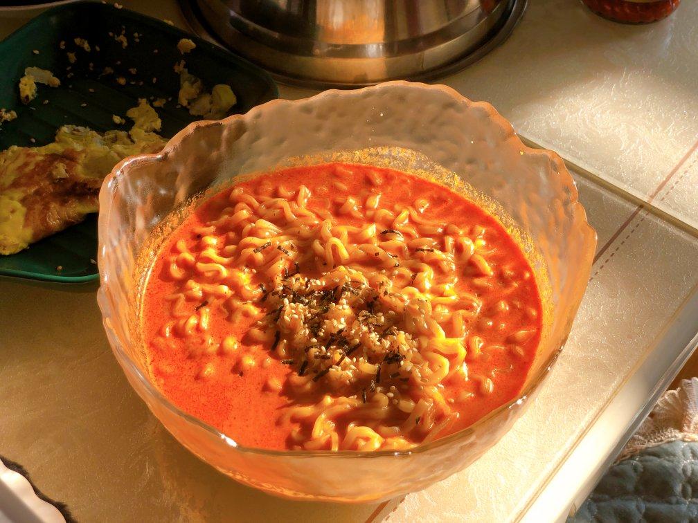 🔥网红芝士牛奶火鸡面｜浓香四溢｜巨好吃～