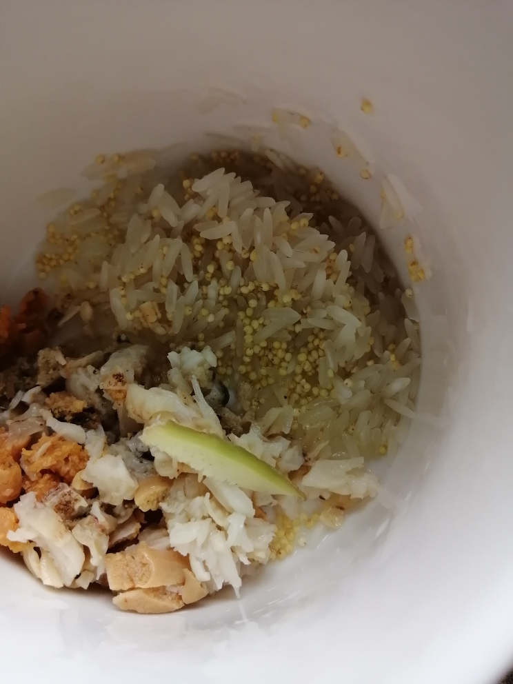 扇贝小米粥的做法 步骤1