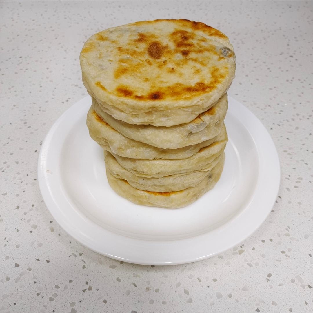 超喧软的馅饼，冷了也不会变硬，全程不用揉面