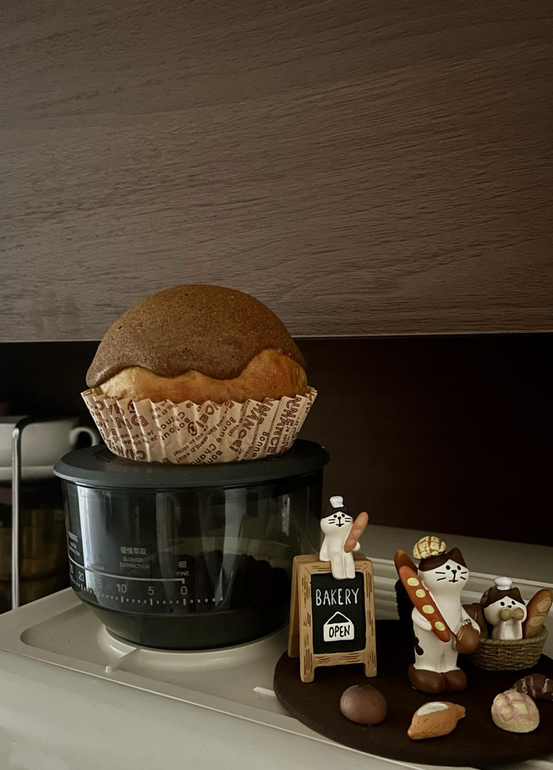 巨好吃！帕帕罗蒂咖啡面包☕️吃过一次忘不了！