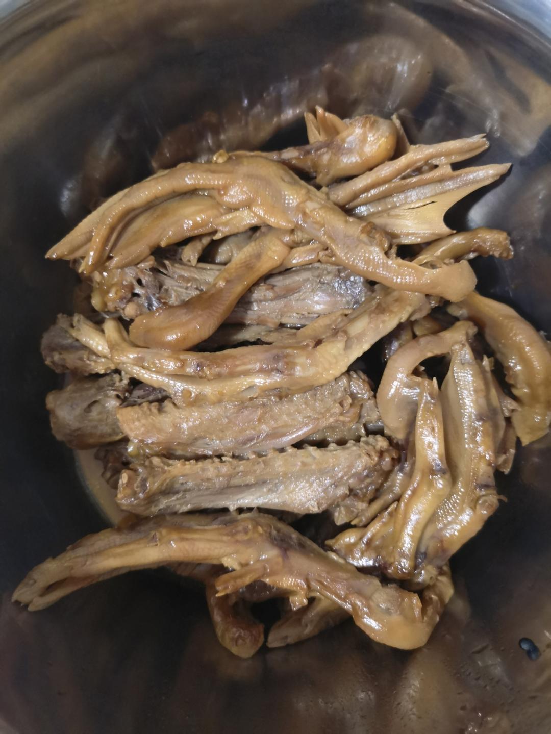 卤鸭掌不好吃你打我