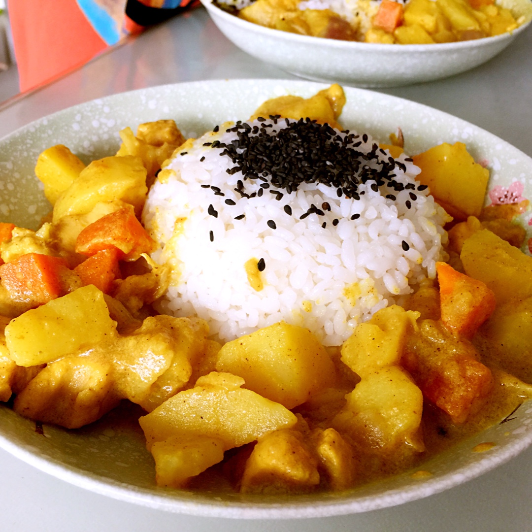 咖喱鸡肉「超简单做法·内附详细步骤·快速精通版」