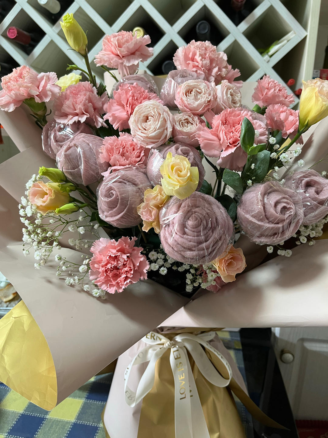 玫瑰花馒头