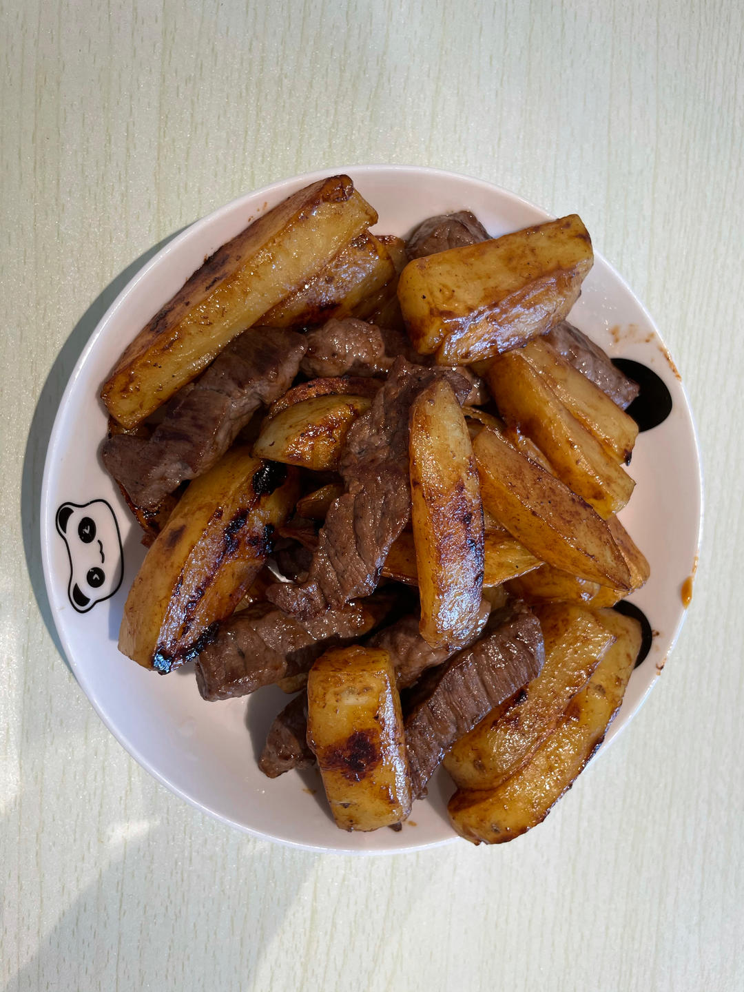 黑椒土豆牛排煎锅