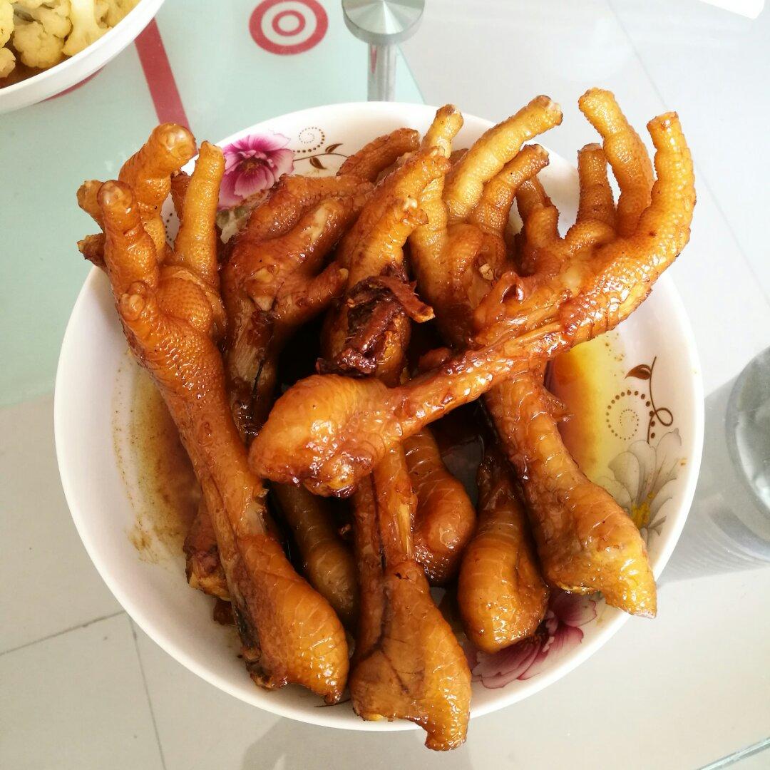 秘制红烧鸡爪