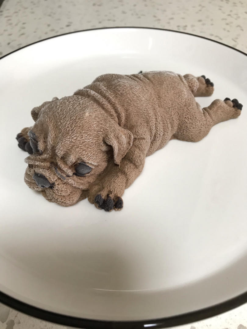 smile芸做的网红沙皮狗慕斯蛋糕