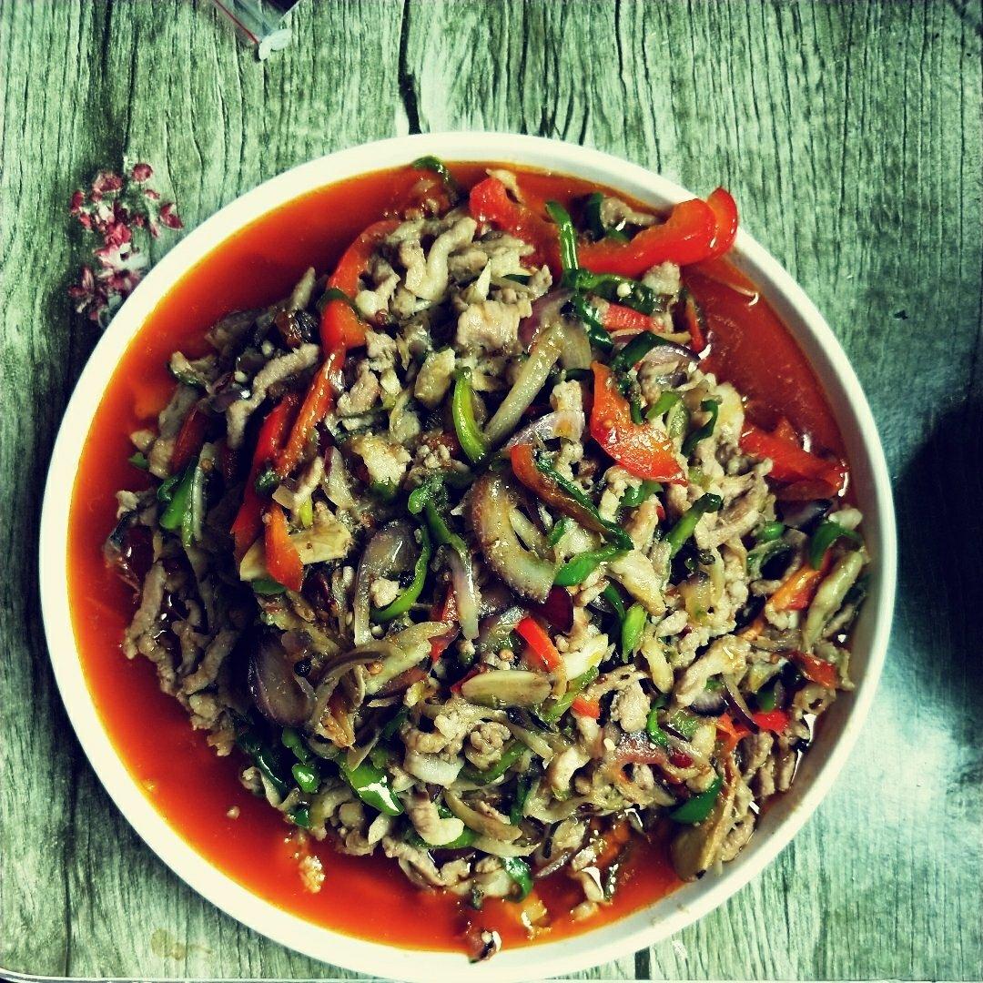 仔姜肉丝