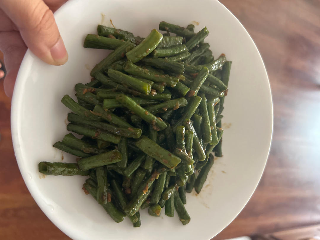 清炒豇豆角