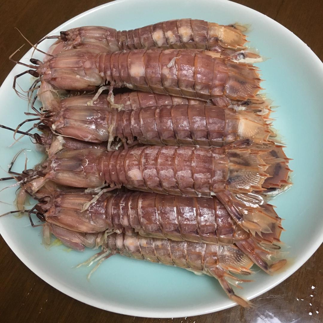 清蒸皮皮虾