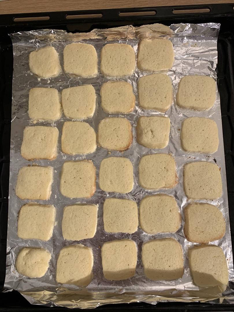 砂糖香草黄油饼干