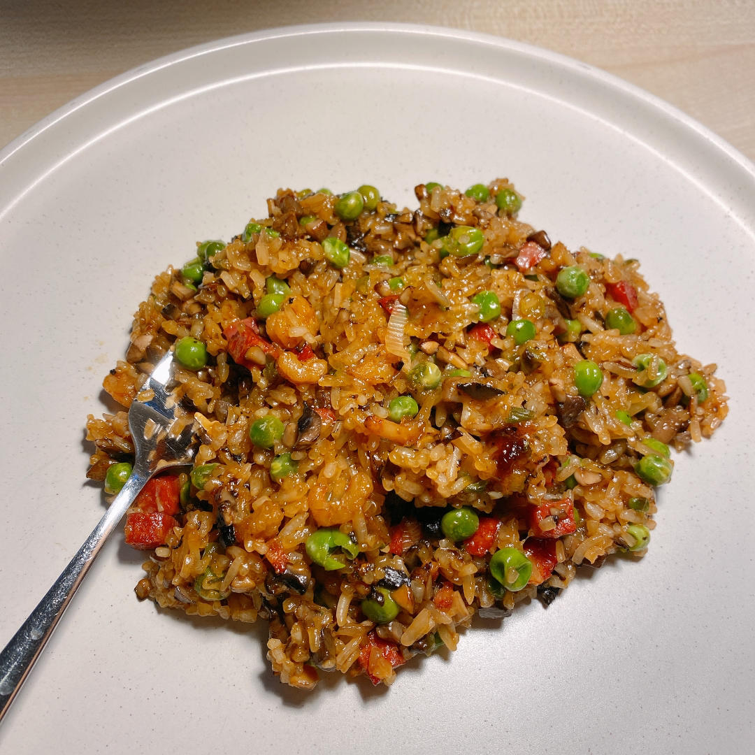真正的生炒腊味糯米饭