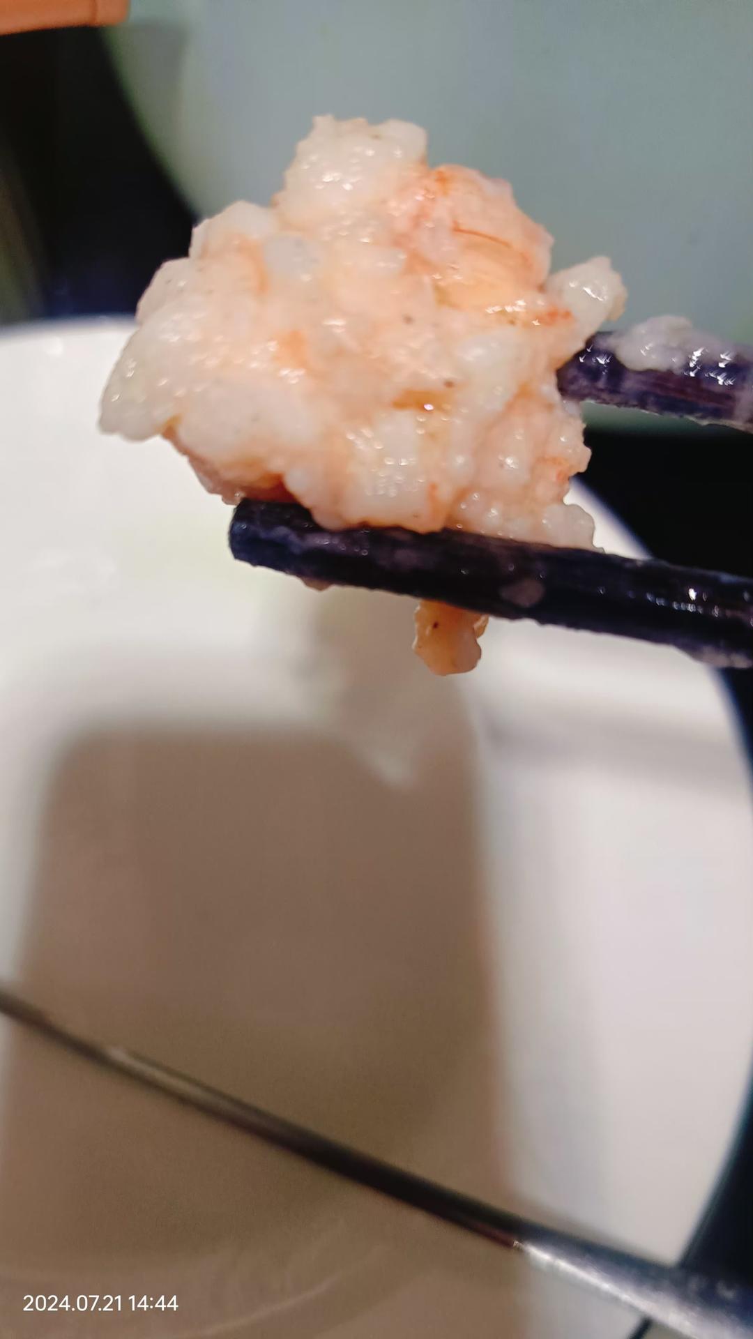 不加粉的Q弹虾滑