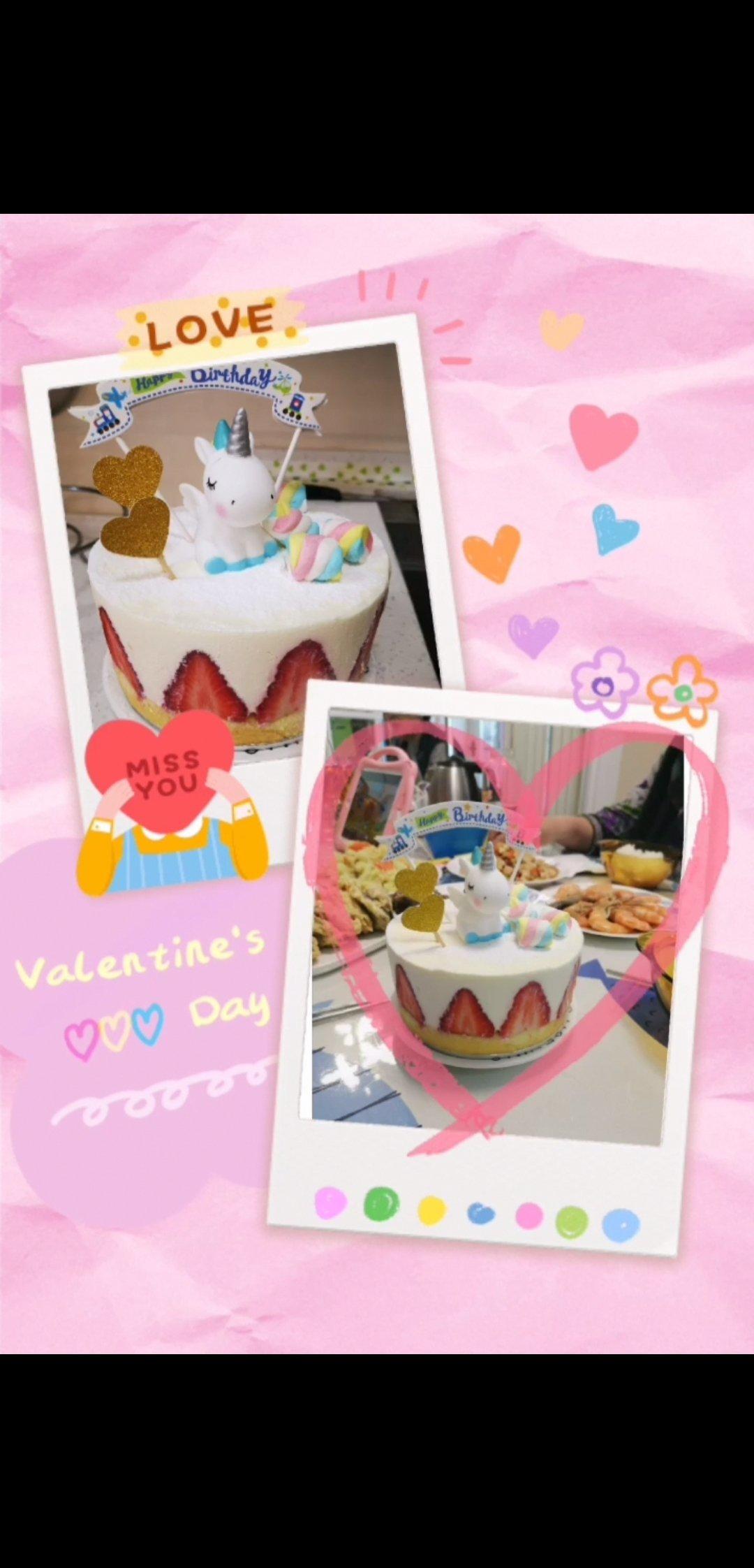 草莓慕斯（6寸）