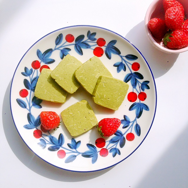 抹茶杏仁饼干