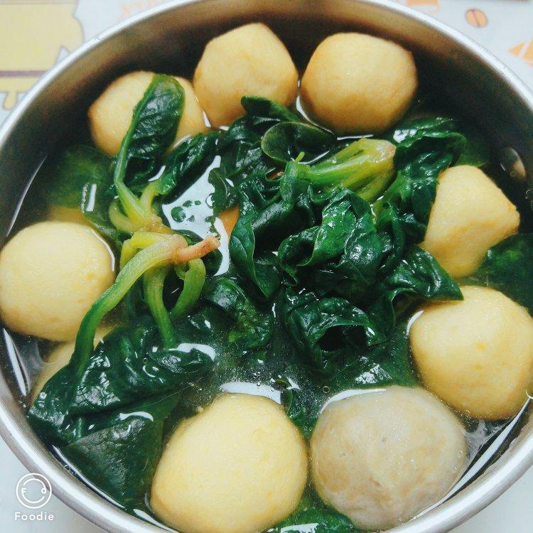 sasa_sh做的菠菜鱼丸 犹如初恋