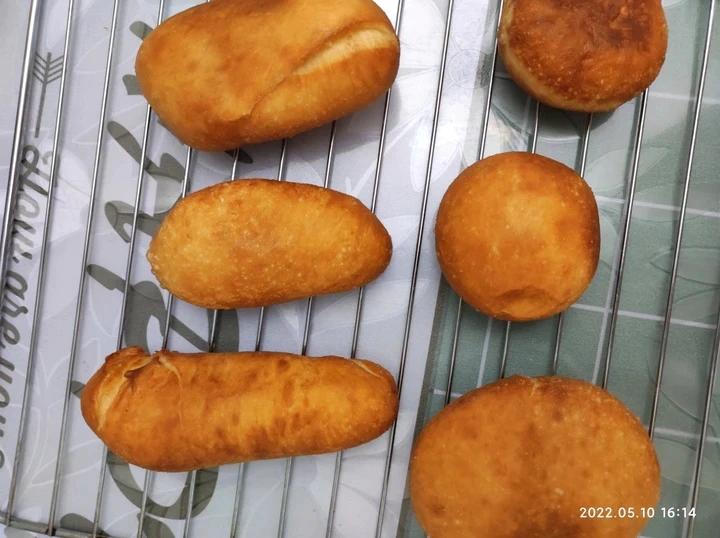 免烤箱‼️韩式卡士达酱甜甜圈🍩