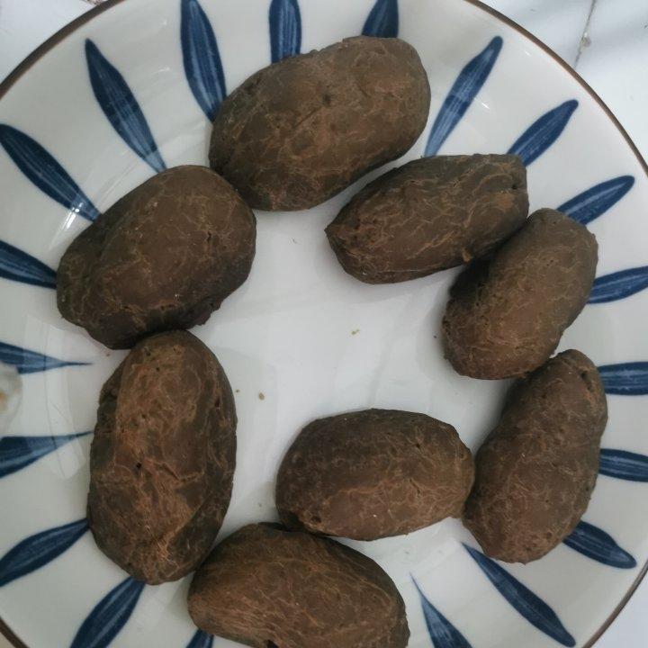 有糯米粉就可以做的超好吃的巧克力麻薯