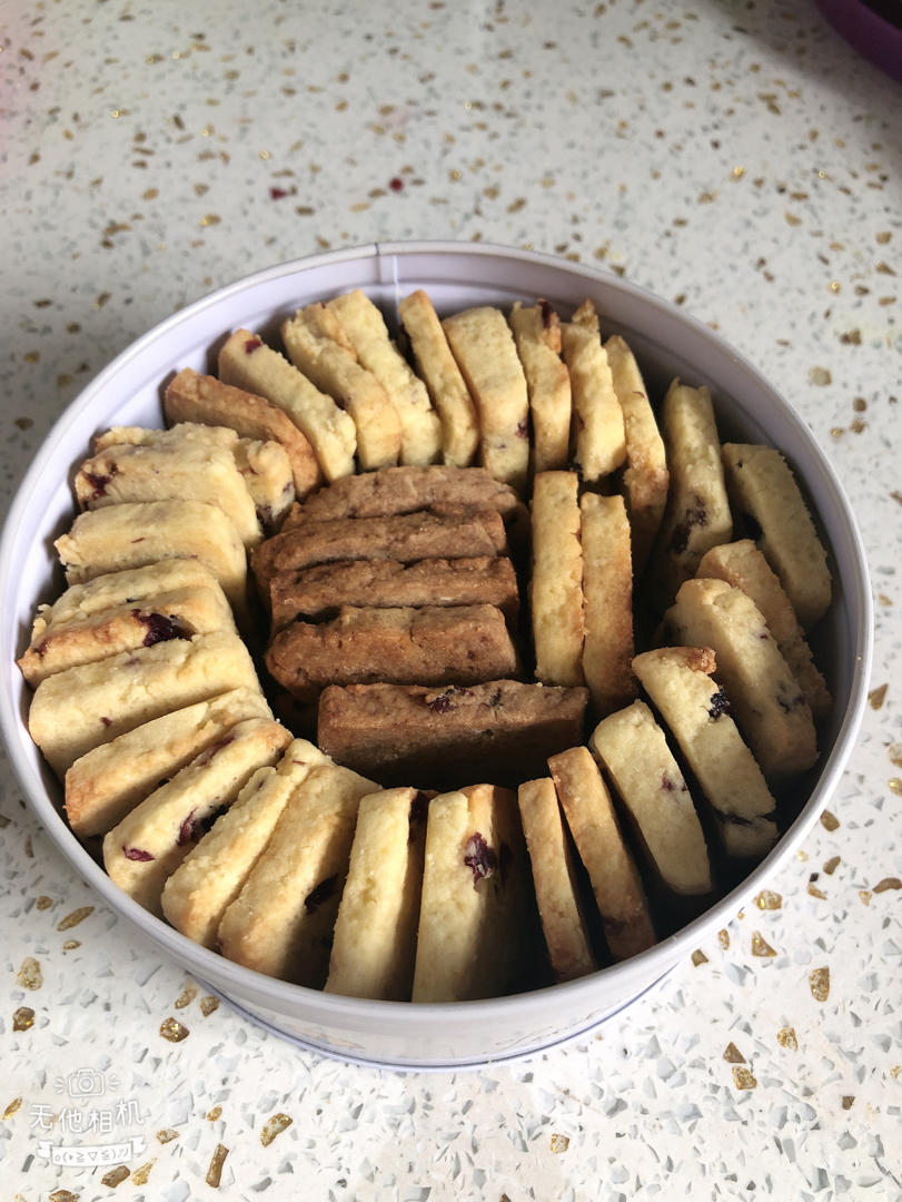 奶香浓郁酸甜酥脆的蔓越莓黄油曲奇