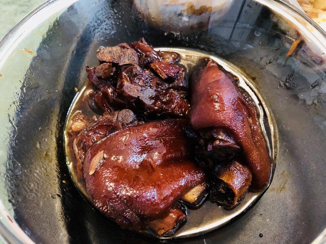 江南冰糖酱猪脚的做法