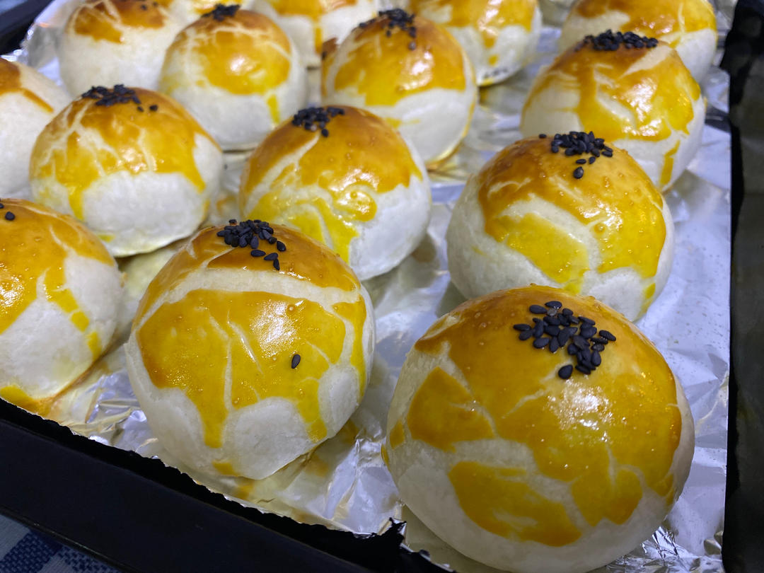 用了七年的方子-蛋黄酥