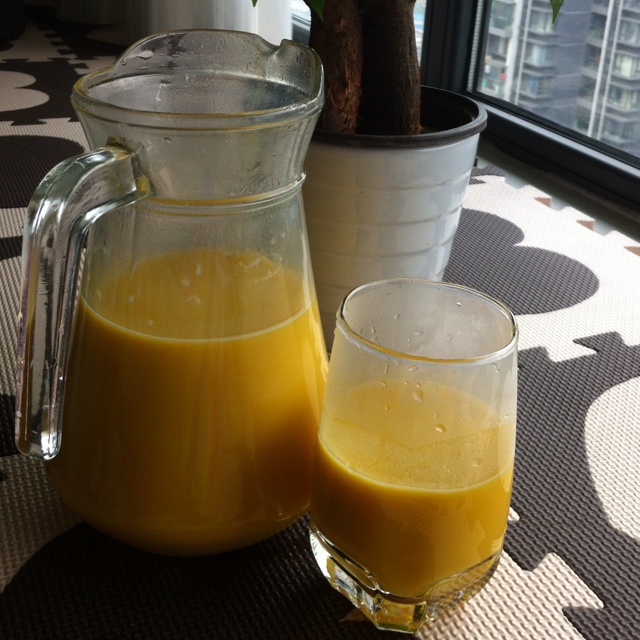 小猴子6做的奶香南瓜汁