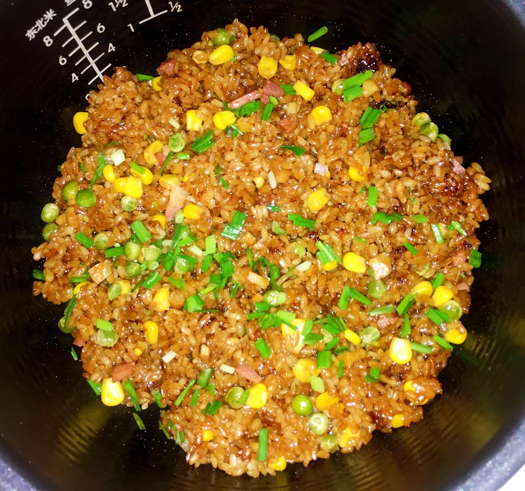 伊豆007做的电饭煲糯米饭