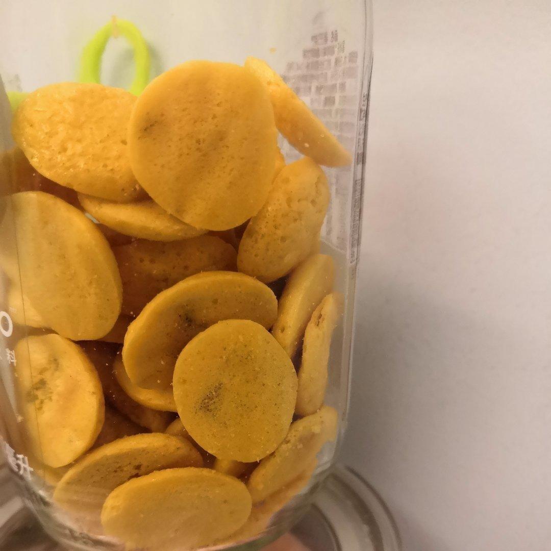 微波炉版蛋黄溶豆