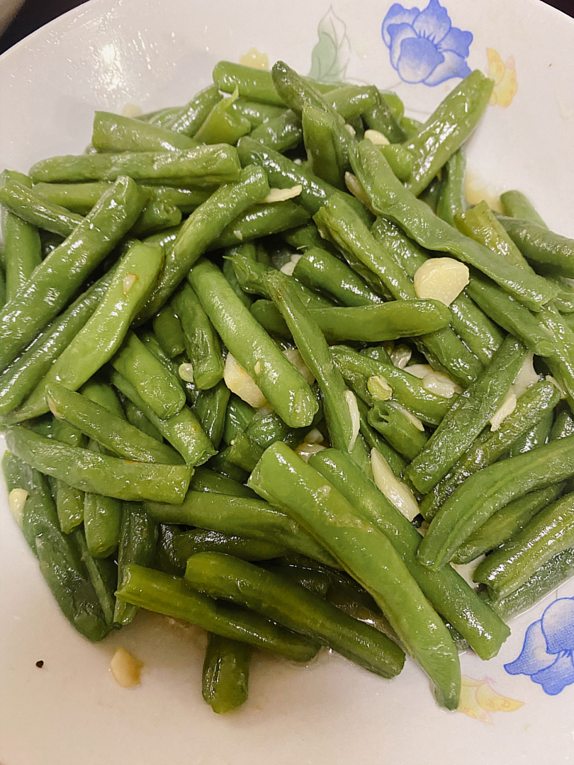 蒜泥刀豆（上海菜）