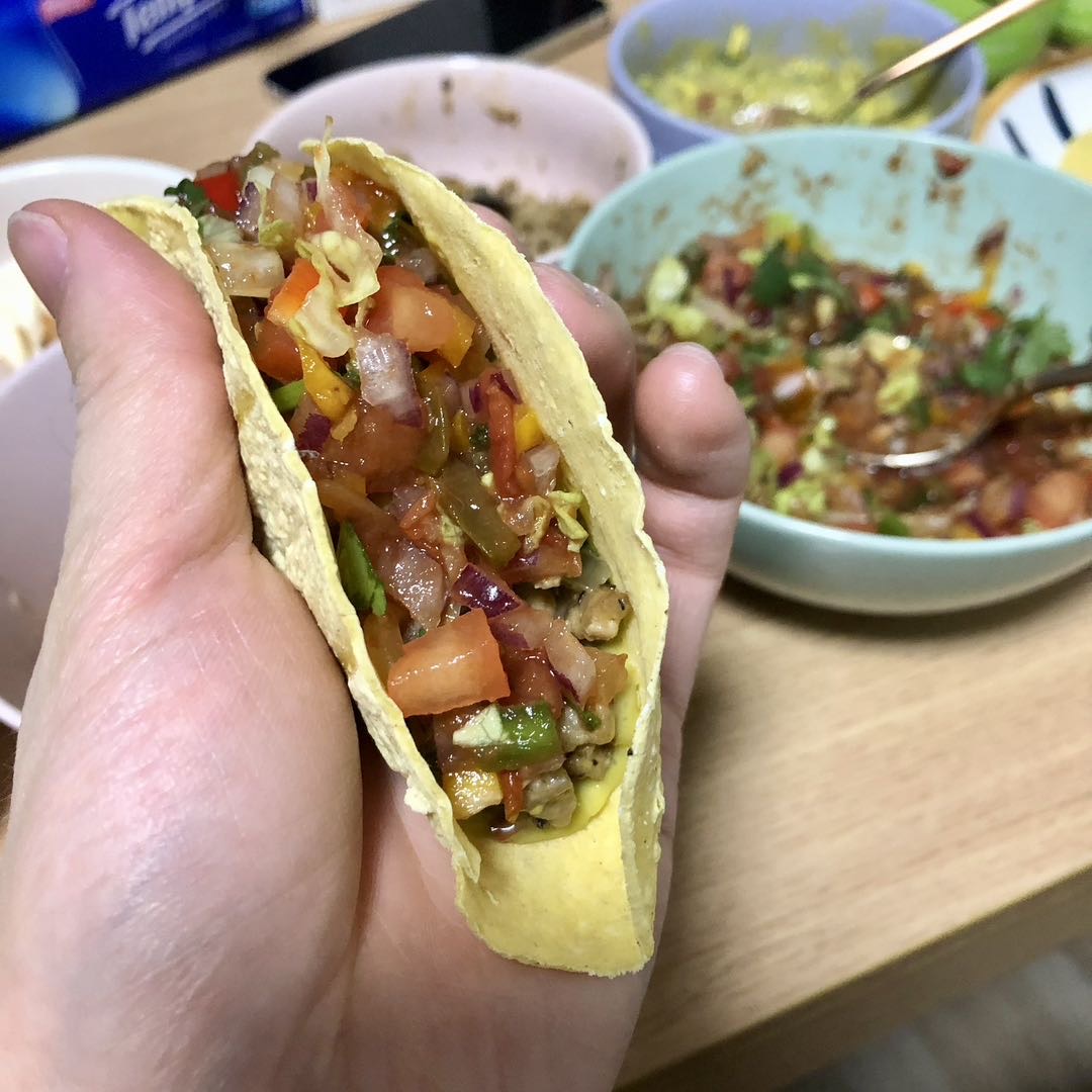 经典墨西哥牛肉塔可Taco Tuesday٩˃̶͈̀௰˂̶͈́و｜夏日轻食#Healthymeals#