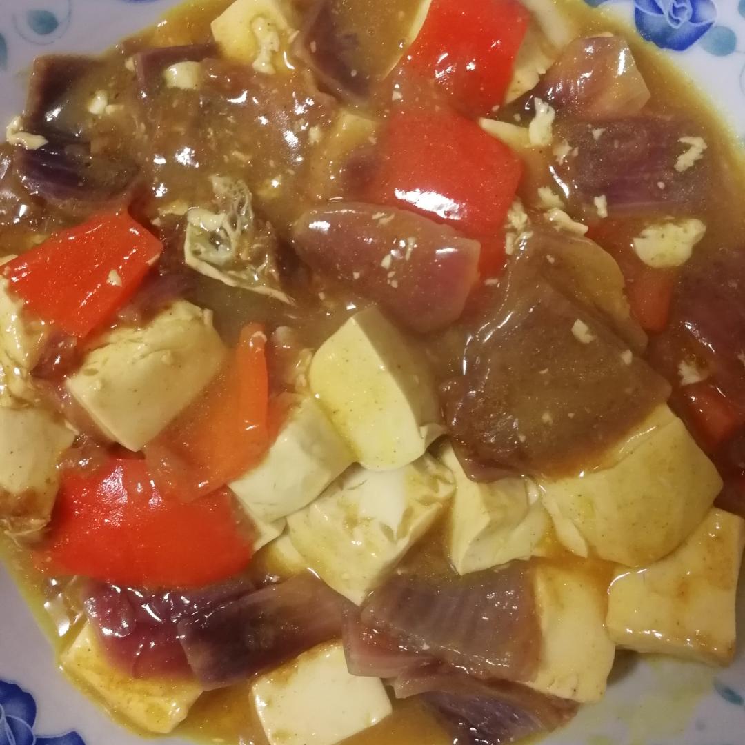咖喱豆腐