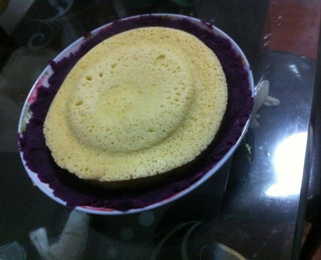 紫薯蜂纹蛋糕的做法