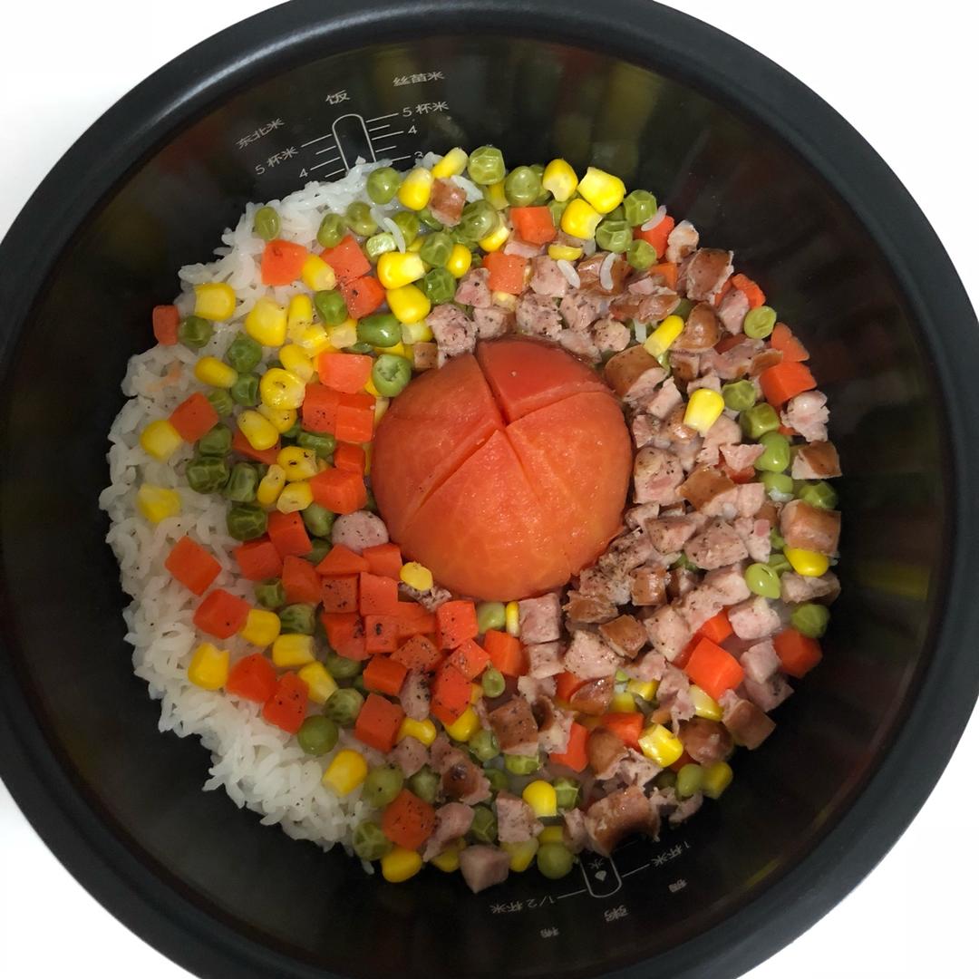 懒人一颗番茄饭