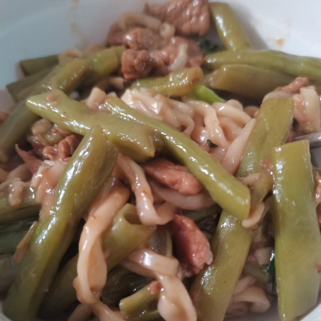 豆角焖面