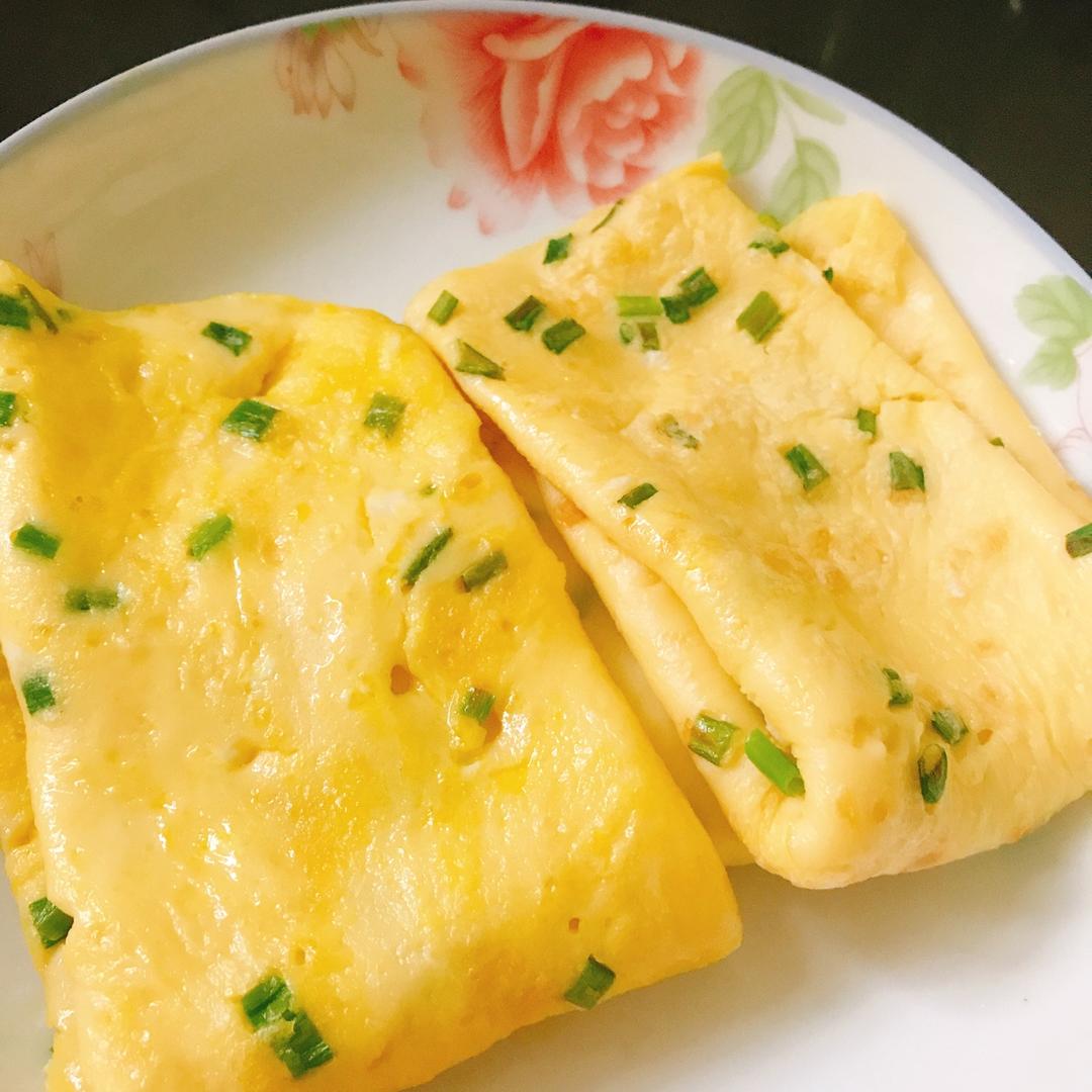 葱花蛋饼（快手营养早餐）