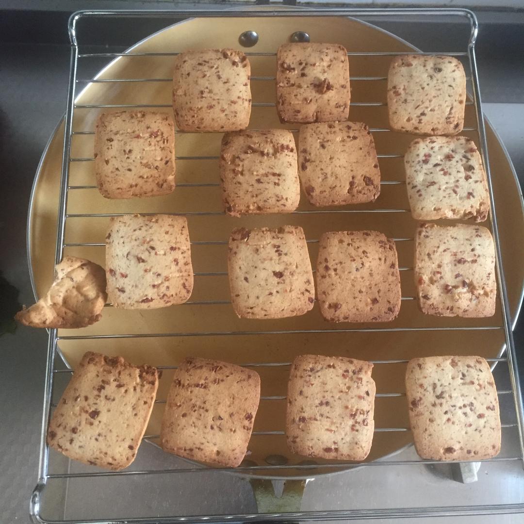 低糖少油版蔓越莓饼干